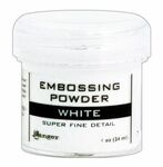 Ranger Embossing Powder super fine White