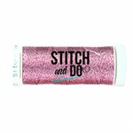 Stitch & Do - Sparkles 200m - Silver Red