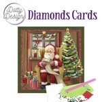 Diamonds cards - Santa Claus with a list