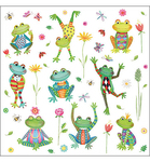 Servetten - Happy Frogs 5st