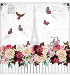 Servetten - Romantic Paris 5st