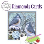 Diamonds cards - Kingfishers in the Snow