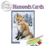 Diamonds cards - Fox in the Snow