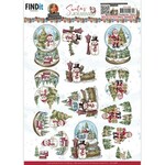 Knipvel - YC - Santa's Journey - Globe