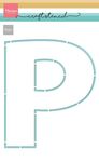 Ps8148 Craftstencil - Letter P - A5