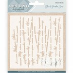 Card Deco Mixed Media stencil - Bamboo