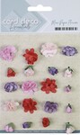 Cdefl001 Mini Paper Flowers - Pink 20st