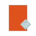 Kaartenkarton A5 - Oranje - 125vel
