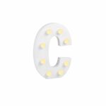 13 Light Letters - C