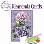 Diamonds cards - Pink Rose
