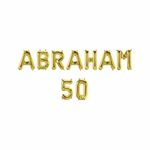 16 Foil Balloon Kit - Abraham 50