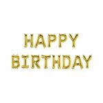 18 Foil Balloon Kit - Happy Birthday