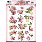 Knipvel AD - Pink Florals - Roses