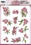 Uitdrukvel AD - Pink Florals - Orchid