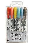 Distress Crayons set nr7 - 6 kleuren