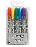 Distress Crayons set nr4 - 6 kleuren