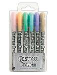 Distress Crayons set nr5 - 6 kleuren