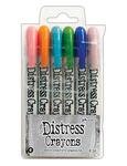 Distress Crayons set nr6 - 6 kleuren