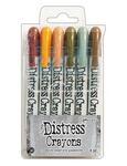 Distress Crayons set nr10 - 6 kleuren