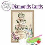Diamonds cards - Wedding Cake