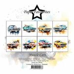 Paperpack - Muscle Cars - 15x15cm