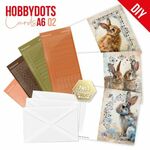Hobbydots Cards A6 02 - Rabbit
