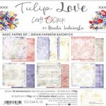 Paperpack basic - Tulip Love - 20x20cm