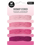Sl Hemp Cord - Shades of Pink - 4x5mtr