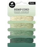 Sl Hemp Cord - Shades of Green - 4x5mtr