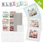 Blpp001 Bloxxx - Geblokte 3D kaarten - Set 1 - Whispering Spring - Vierkant - 3 kaarten