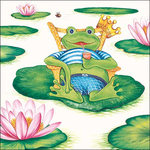 Servetten - Holiday Frog 5st