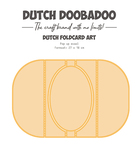 Ddbd Foldcard Art - Pop up Ovaal - A4