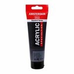 850 Amsterdam acryl 120ml Metallic Zwart