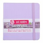 Art Creation schetsboek violet 12x12cm