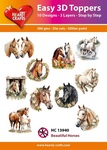 3D Easy design - Beautiful Horses 10st
