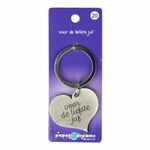 20 Hart sleutelhanger - De liefste juf