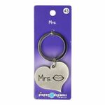 43 Hart sleutelhanger - Mrs. (zoen)