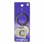 49 Hart sleutelhanger - Letter C