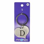 50 Hart sleutelhanger - Letter D