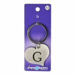 53 Hart sleutelhanger - Letter G