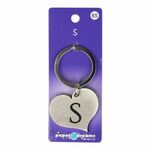 65 Hart sleutelhanger - Letter S