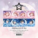 Paperpack - Sleeping Girl & Boy 15x15cm