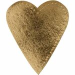 Faux Leather - Hart goud - 12x10cm - 4st