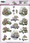 Knipvel BB Lovely Lilacs - Cars
