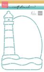 Ps8165 Stencil - Lighthouse by Marleen