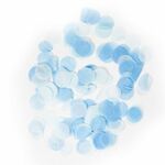 Confetti groot rond - Baby Blauw - 14gr