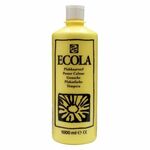 Ecola plakkaatverf - Citroengeel 1000ml