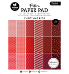 Sl Pattern Paper Pad - Christmas Reds