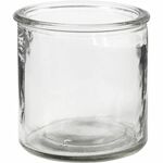 Waxinelichthouder glas - 7.8x7.8cm