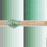 Card Deco Color paperpack - Mint A4